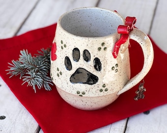 Paw-ttery Collection, Owen Mug,Coffee Mug,Ceramic Mug