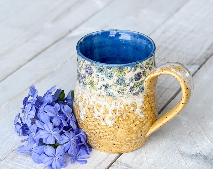 Ceramic Mug/Coffee Mug/Handcrafted Pottery