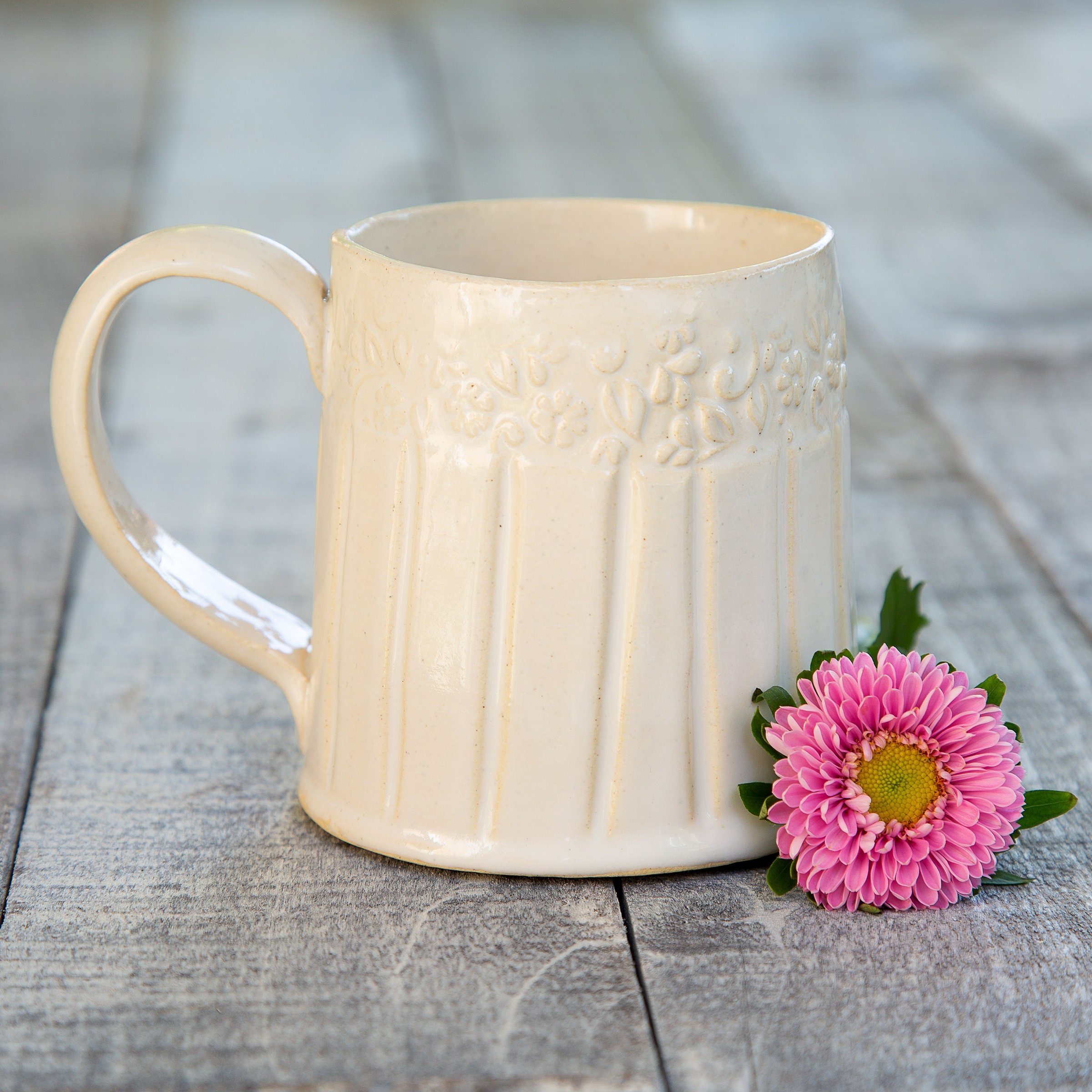 Farmhouse Mug, Floral