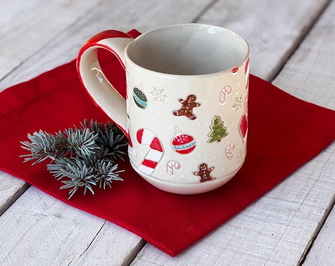 Christmas Mug, Holiday Mug, Coffee Mug,Ceramic Mug