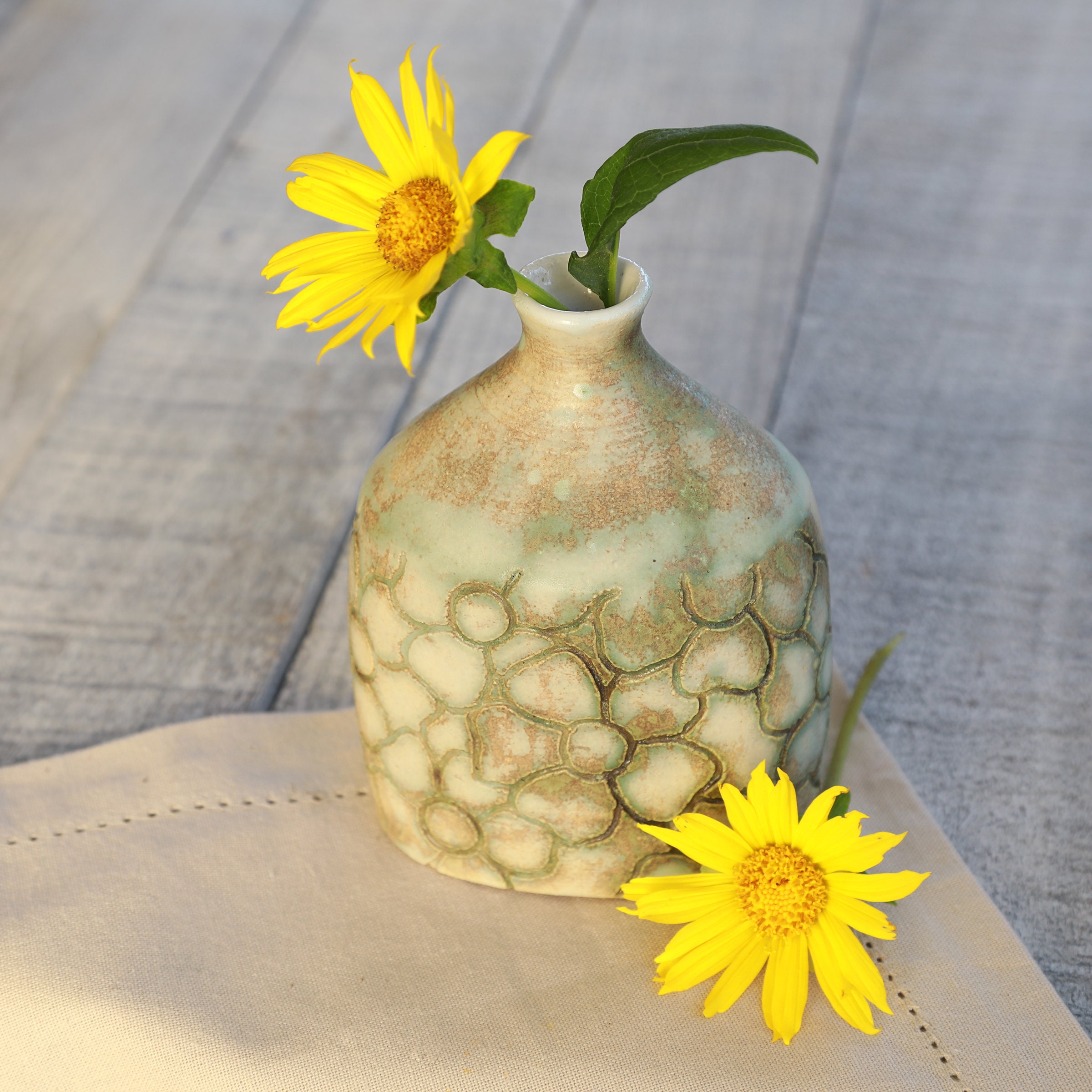 River Road Bud Vase/handmade ceramic bud vase/hand made pottery bud