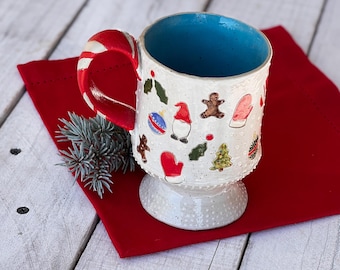 Christmas Mug, Holiday Mug, Coffee Mug,Ceramic Mug