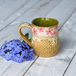 Ceramic Mug/Coffee Mug/Handcrafted Pottery