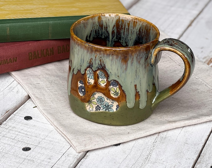 Paw-ttery Collection, Swann Mug,Coffee Mug,Ceramic Mug
