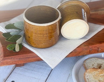 French Butter Dish/Ceramic Better Dish/Handmade Pottery/Butter Bell