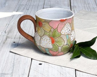 The Farlie Collection Coffee Mug/Handmade mug/Ceramic coffee mug/handmade pottery coffee mug
