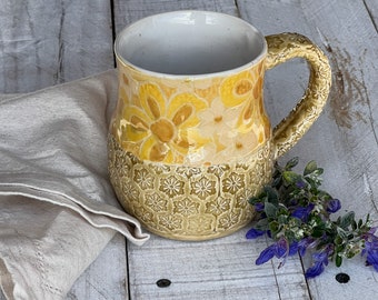 Dutch Flower Matrix Mug