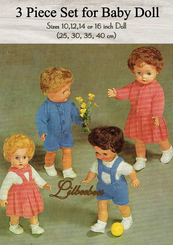 Modello lavoro a maglia per bambole Scarica Gonna