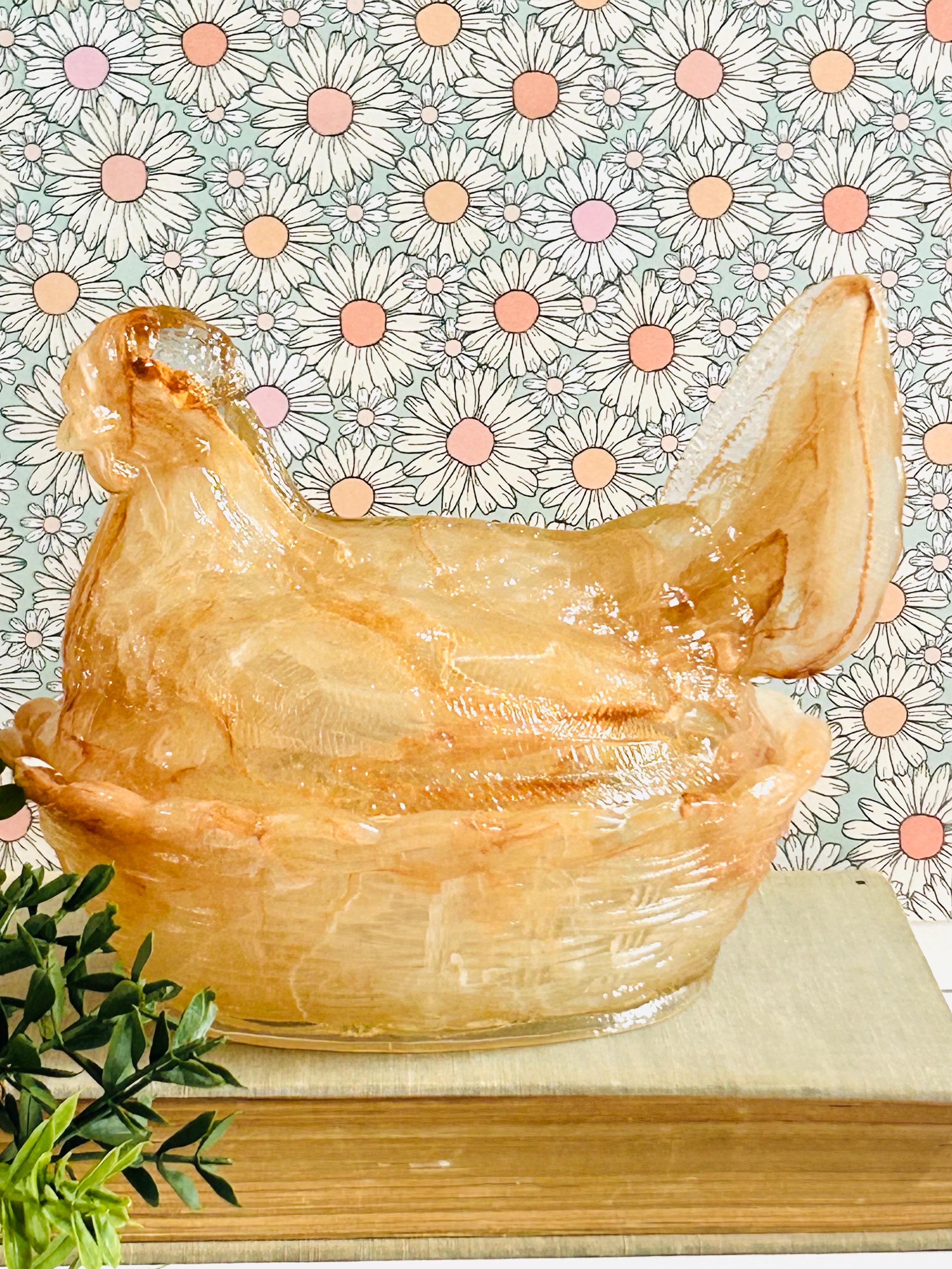 Indiana Glass Rooster - Etsy