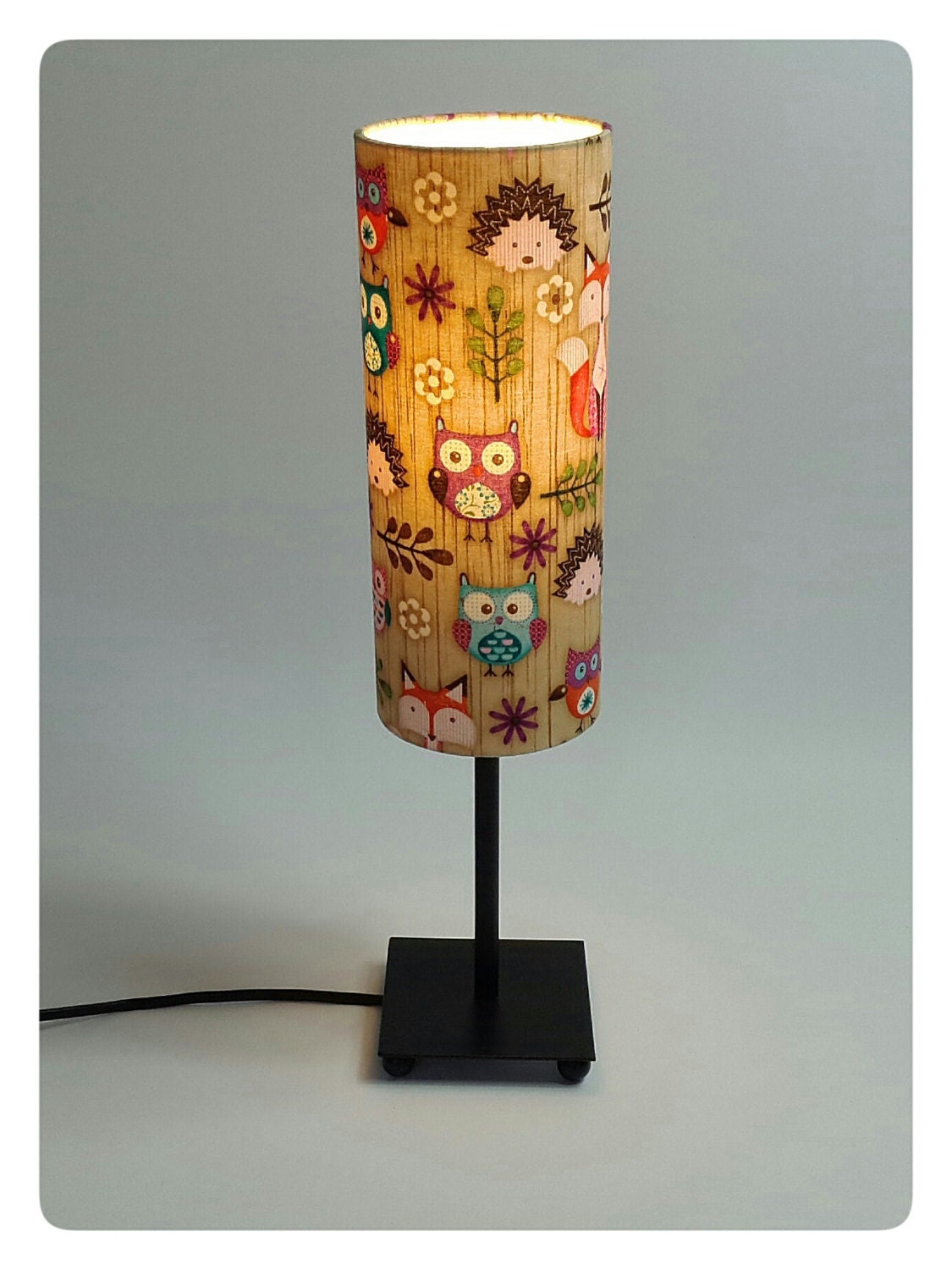 Kids Lamp Shade - the Three Friends - Children Lighting - Etsy UK