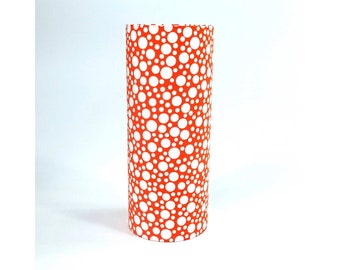 Luminaire design - Lampe de chevet orange appelée "Orange Moons"