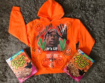 reese's puffs travis scott hoodie
