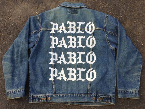 life of pablo denim jacket
