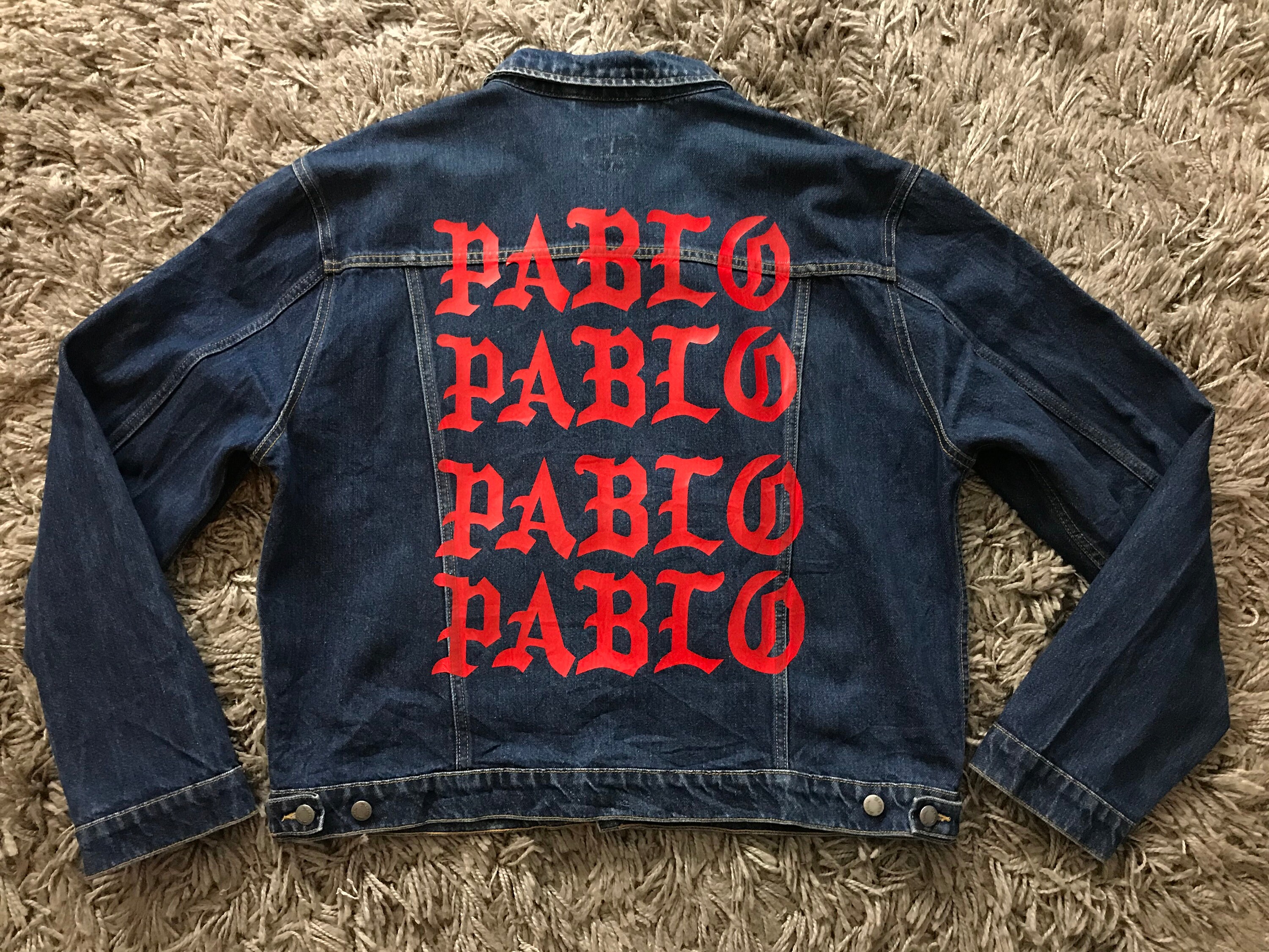 pablo denim jacket authentic