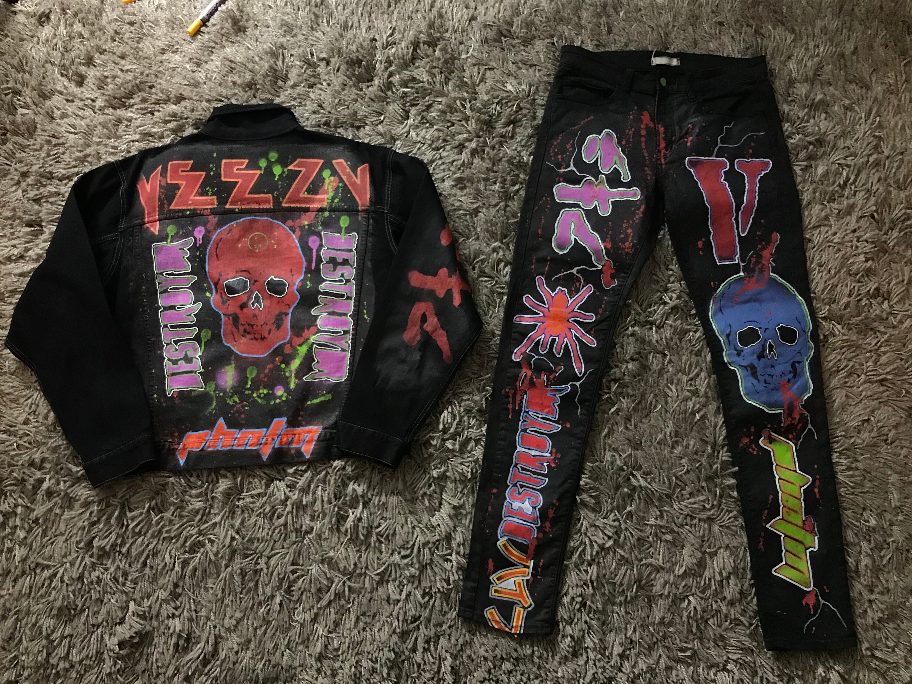 Kanye West yeezus yeezy Kid Cudi saves KSG Kids see ghosts Etsy