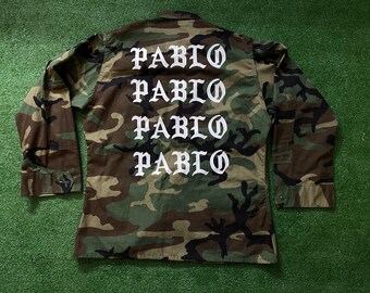 pablo camo army jacket | Kanye west 