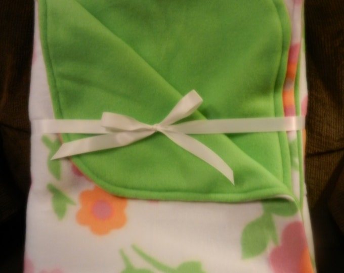 Double Fleece Blanket 35.5 X 59 Blanket. Pink & Etsy