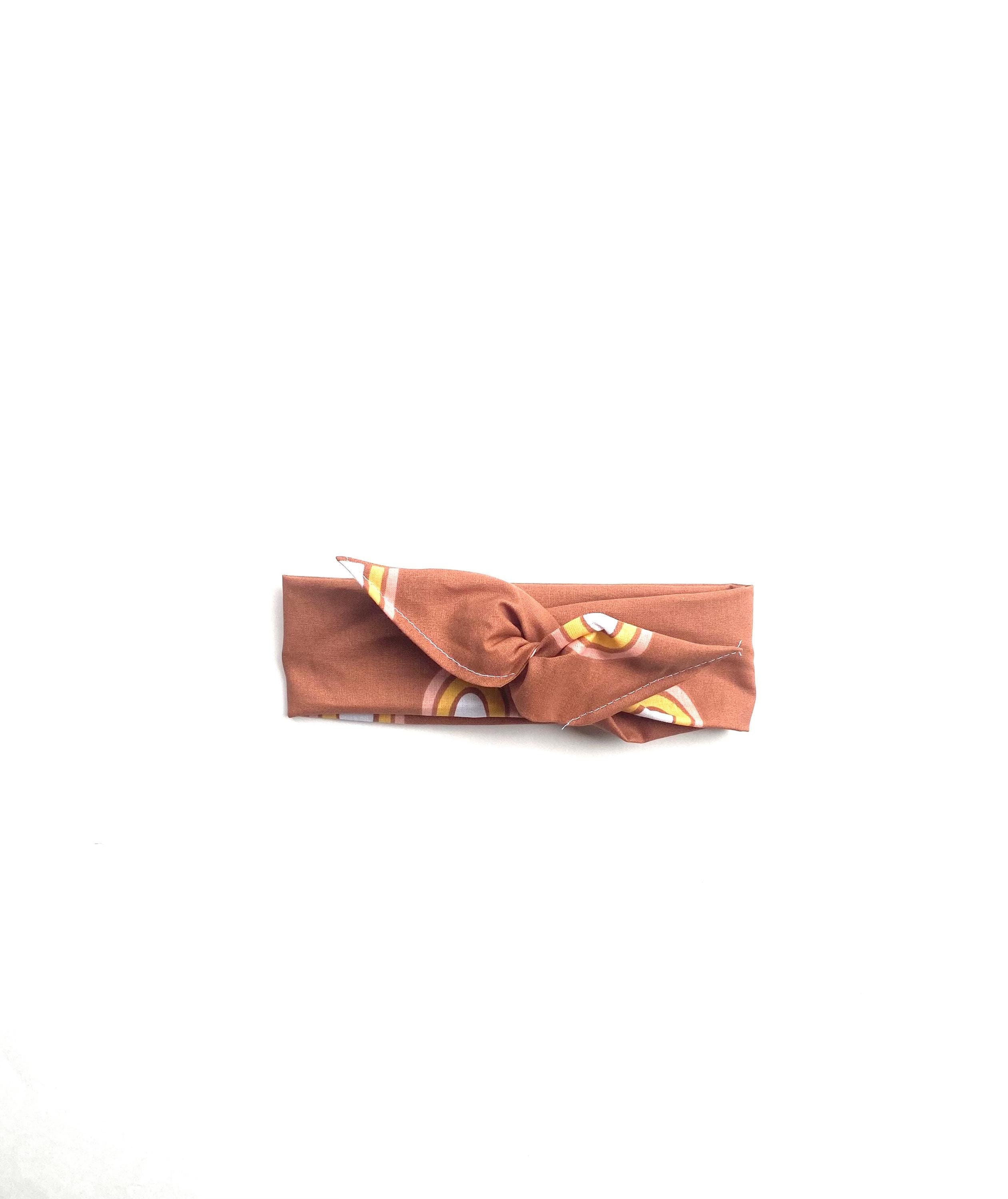 Brown Boho Rainbow Wire Headband Set, Basic Headband 