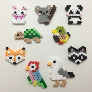 5mm For Perler/Hama Beads Kit Kids Fun DIY Craft 24/36 Colours Set Gift  Toys AU