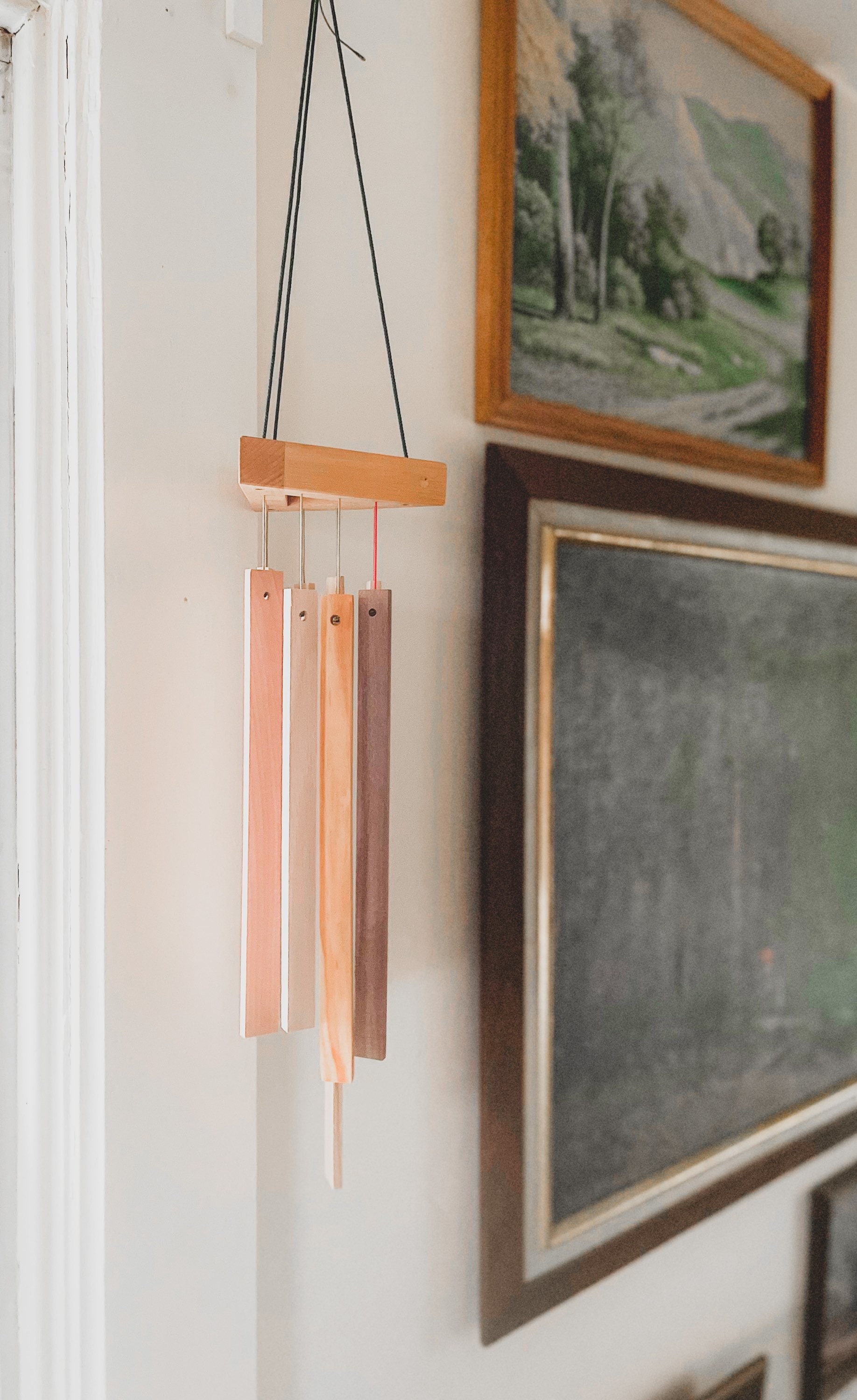 Wooden Wind Chimes Etsy