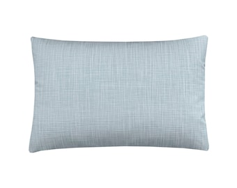 1 FLAME cushion cover light blue mineral blue plain Scandinavian graphic linen structure country house sofa cushion cushion cover decorative cushion cushion