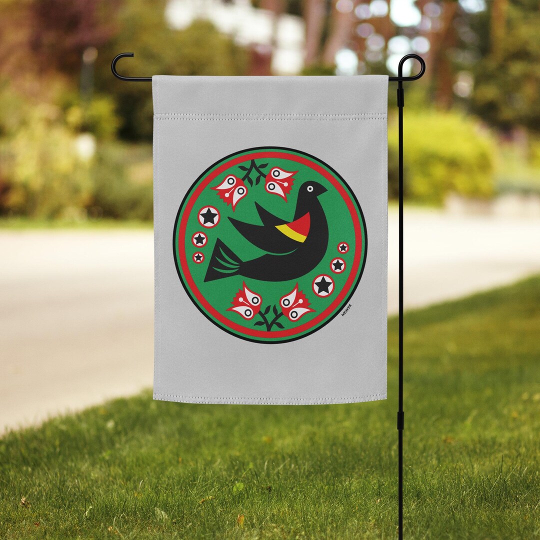 Pennsylvania Dutch Red-winged Blackbird Garden Flag - Etsy