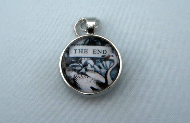 Happily Ever After Pendant Eye Candy for the Soul by Sally Jean Vintage Inspired Charm for Necklace or Keychain