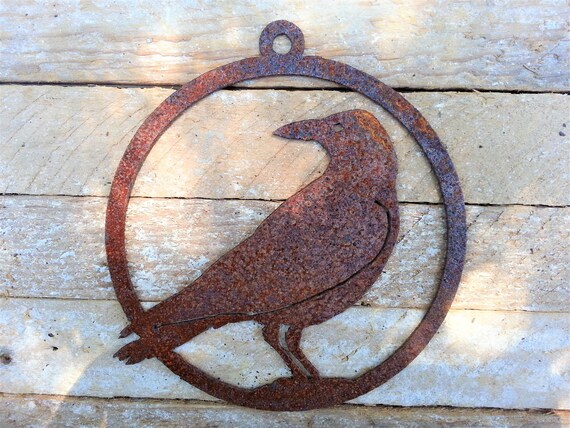 Elegant Garden Design Crow 5-inch Ornament WO503