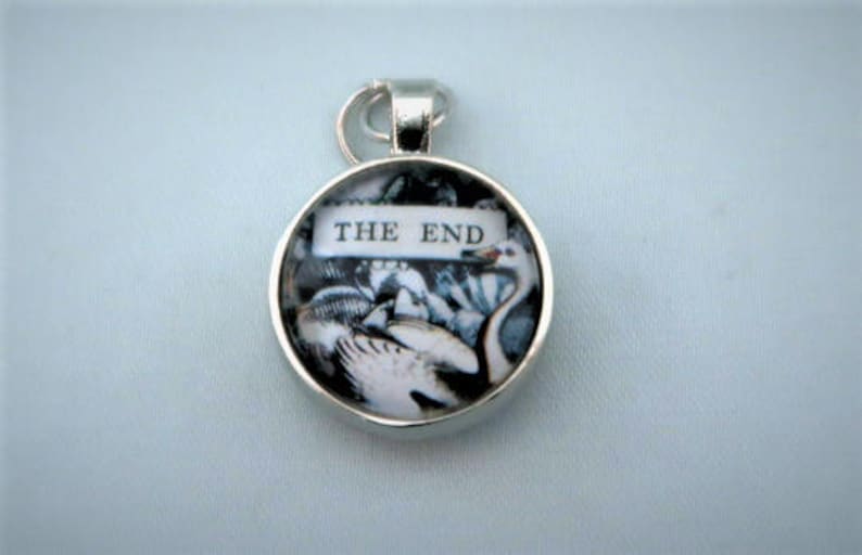 Happily Ever After Pendant Eye Candy for the Soul by Sally Jean Vintage Inspired Charm for Necklace or Keychain
