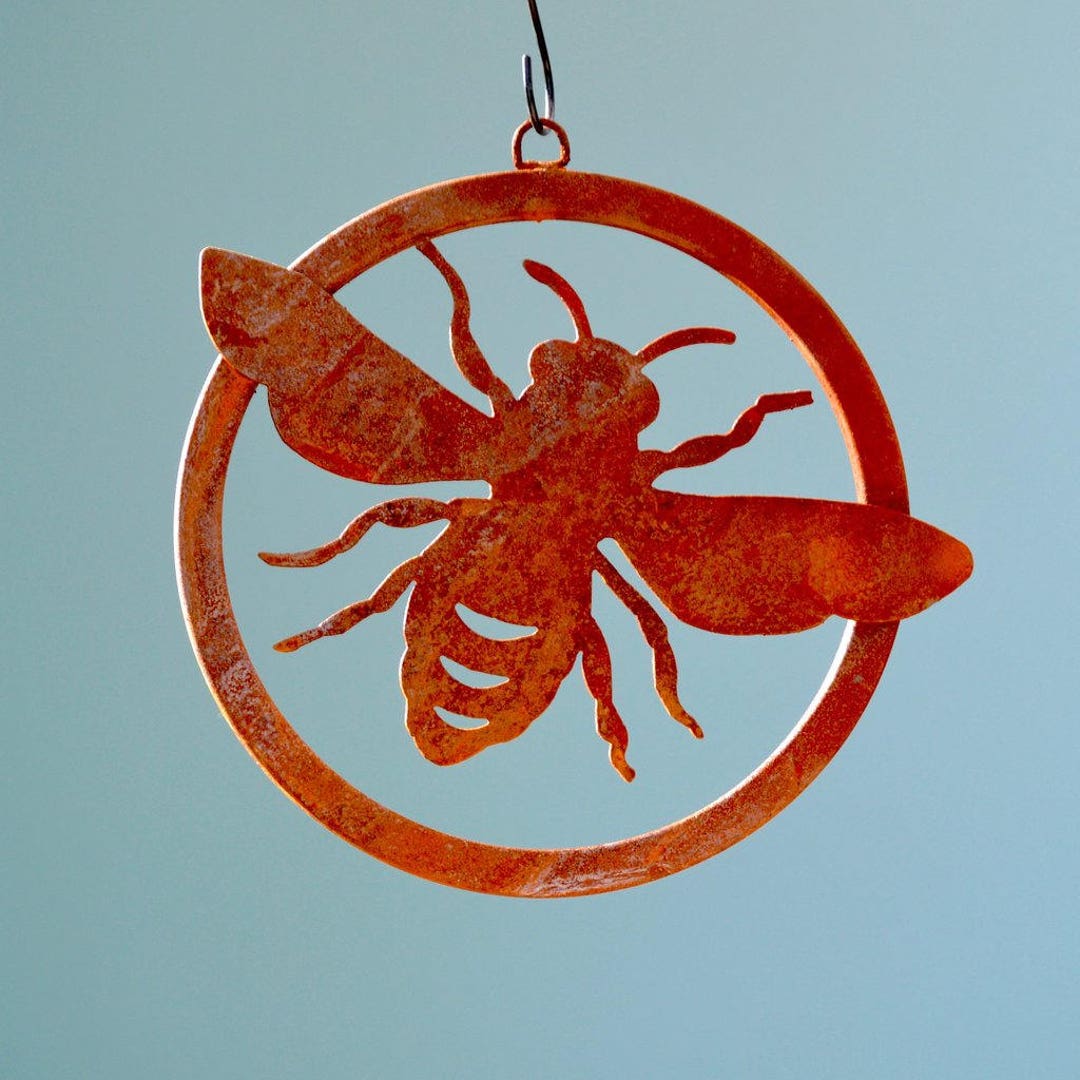 Honey Bee Wreath Bumble Bee Gifts Honey Bee Decor Honey Bee Gifts Front