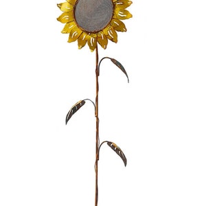 Sunflower Bird Feeder Stake