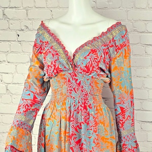 Long Sleeve Boho Short dress, Party Dress, Cute Mini Dress, Short Summer Dress