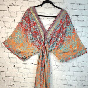 Kaftan dress, Bohemian Clothing, Summer party dress, loose dress,Cocktail party kaftan,Festival wear,One Size kaftan, Maxi Dresses