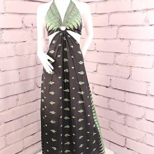 Cut Out Boho dress/ Sexy Bohemain dress/ Party dress