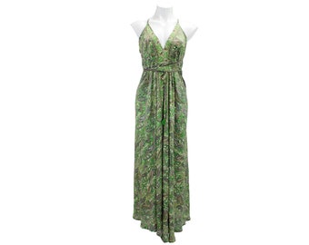 silk bohemian dress