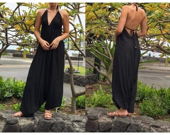 boho jumpsuit dress
