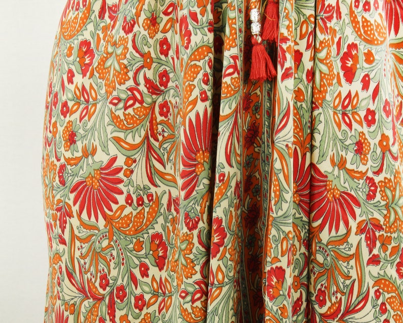 Boho Silk DressCasual comfy Bohemian Halter dressBeach Summer DressSilk boho dress