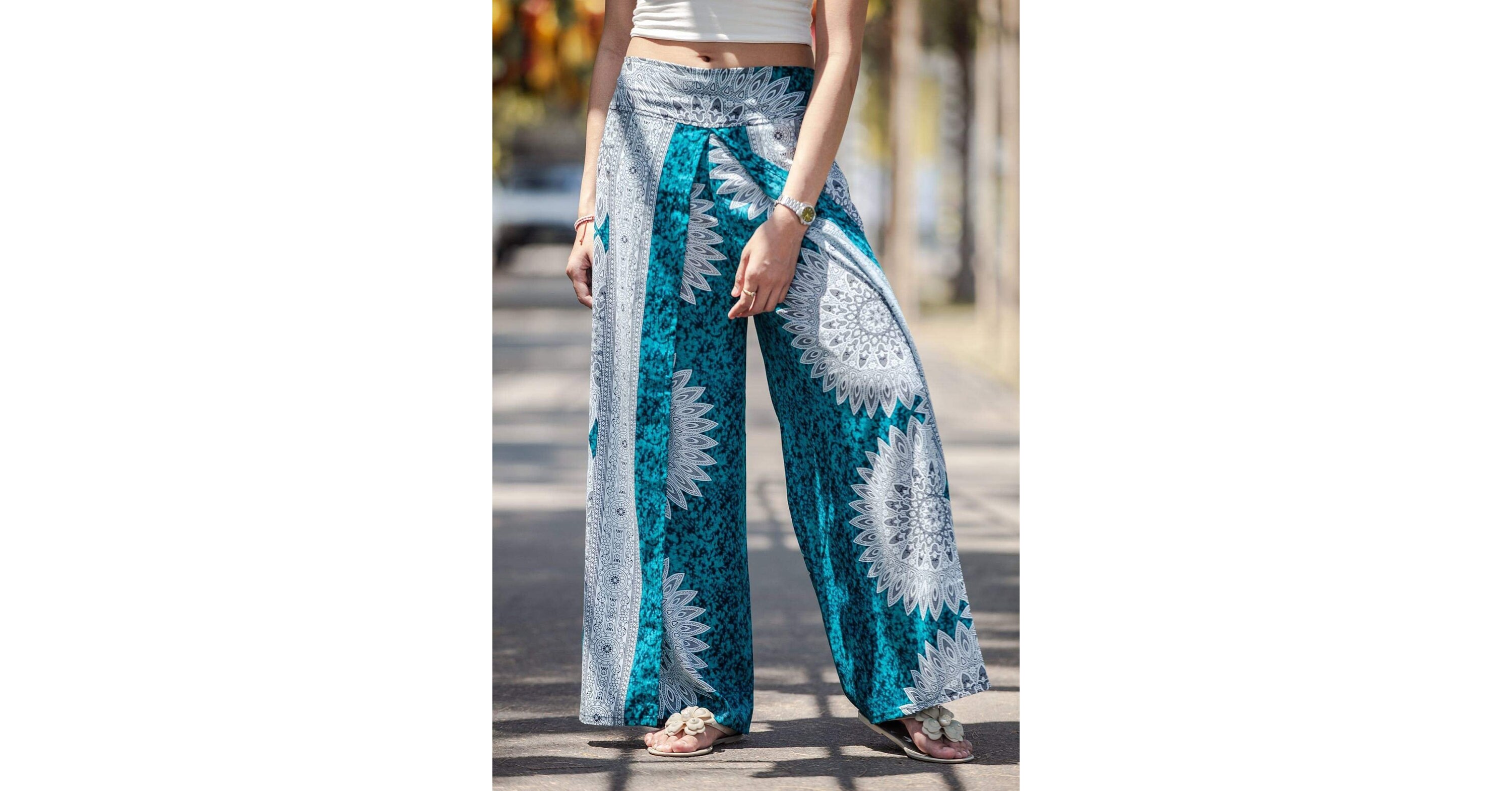 Wrap Pants Women/beach/hippie Wrap Around Pants Etsy
