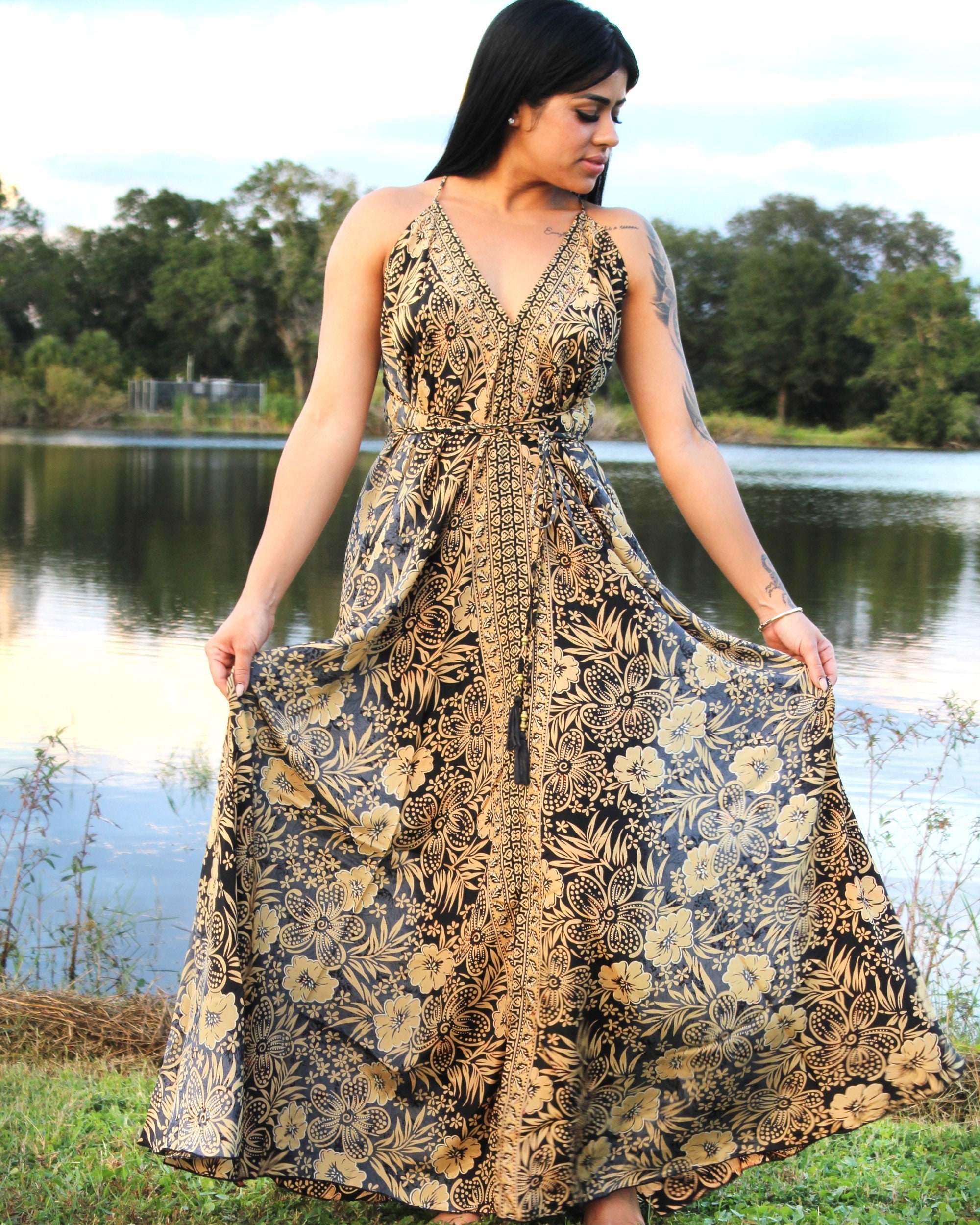 Gypsy Gold Dress 