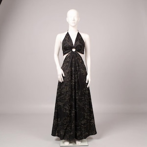 Black Boho dress/ Sexy Bohemain dress/ Party dress