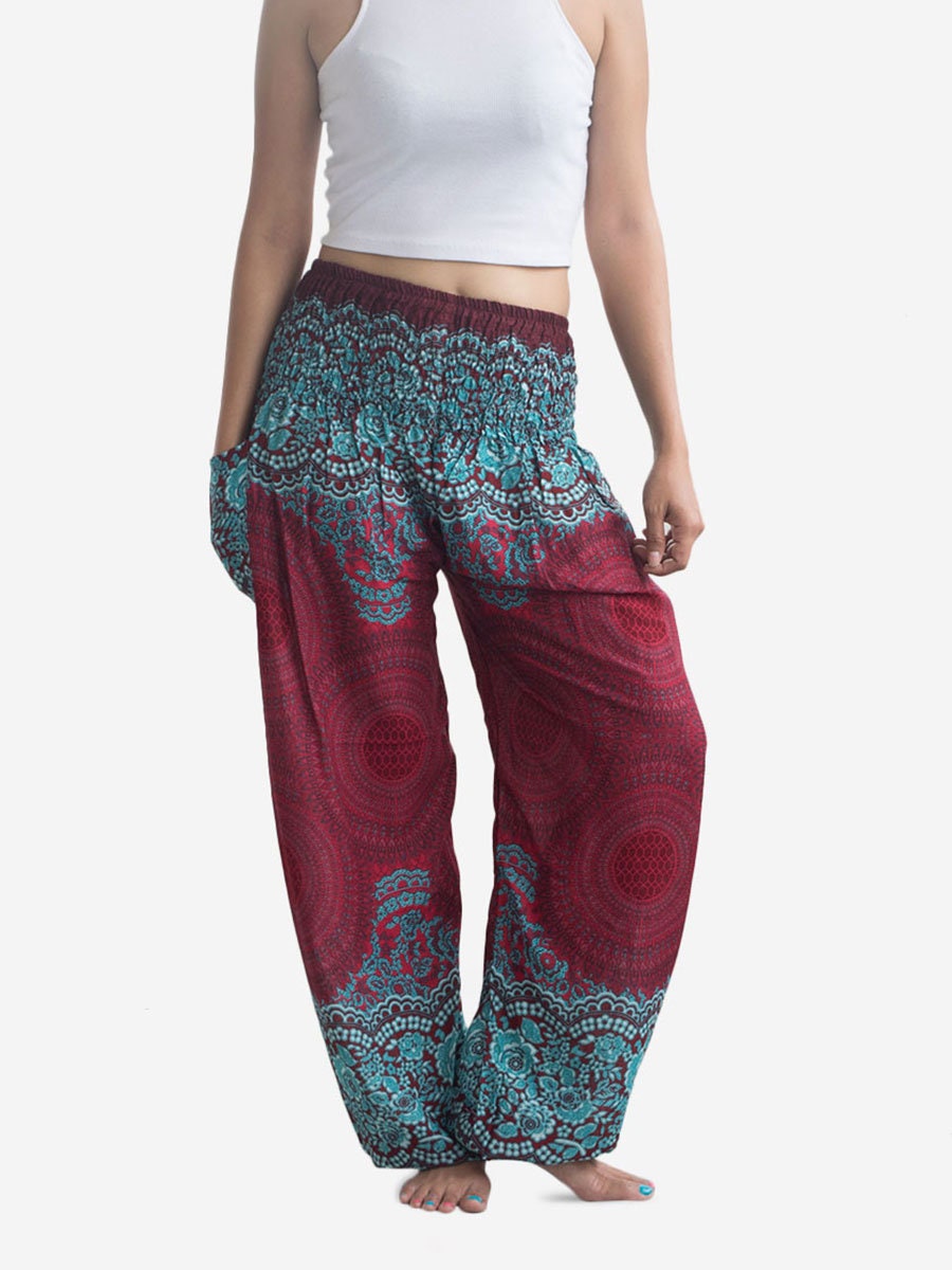 Hippie Pants Yoga Pants Harem Pants Boho Pants Travel Pants | Etsy