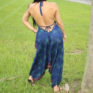 Jumpsuit woman, Hippie, Boho clothing woman, Harem jumpsuit, Woman boho clothing, Jumpsuit woman, Boho festival pants, Gift for her image 1