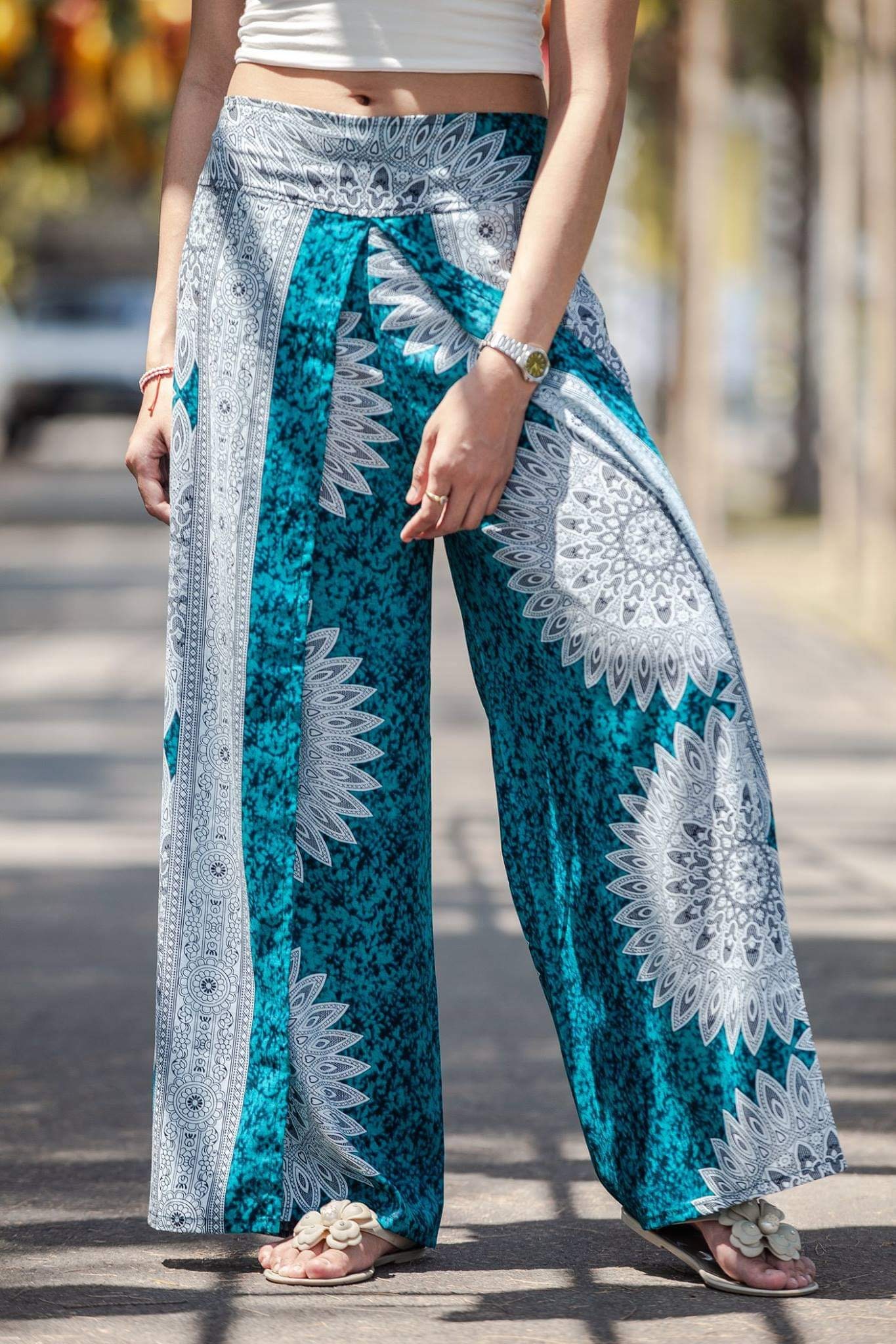 【EEUN】Flow wrap skirt pants Wrap Skirt Layered Pants CN329 - Korean Women's Fashion | LEWKIN