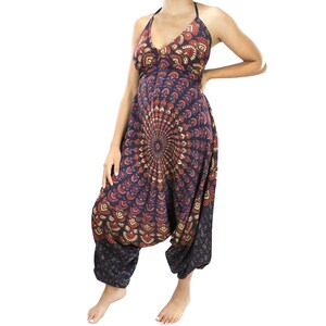 Jumpsuit Women,One Size Romper,Bohemian clothing,gift for women,Festival romper,boho clothing,Hippie romper, Comfy pants, Free Shipping