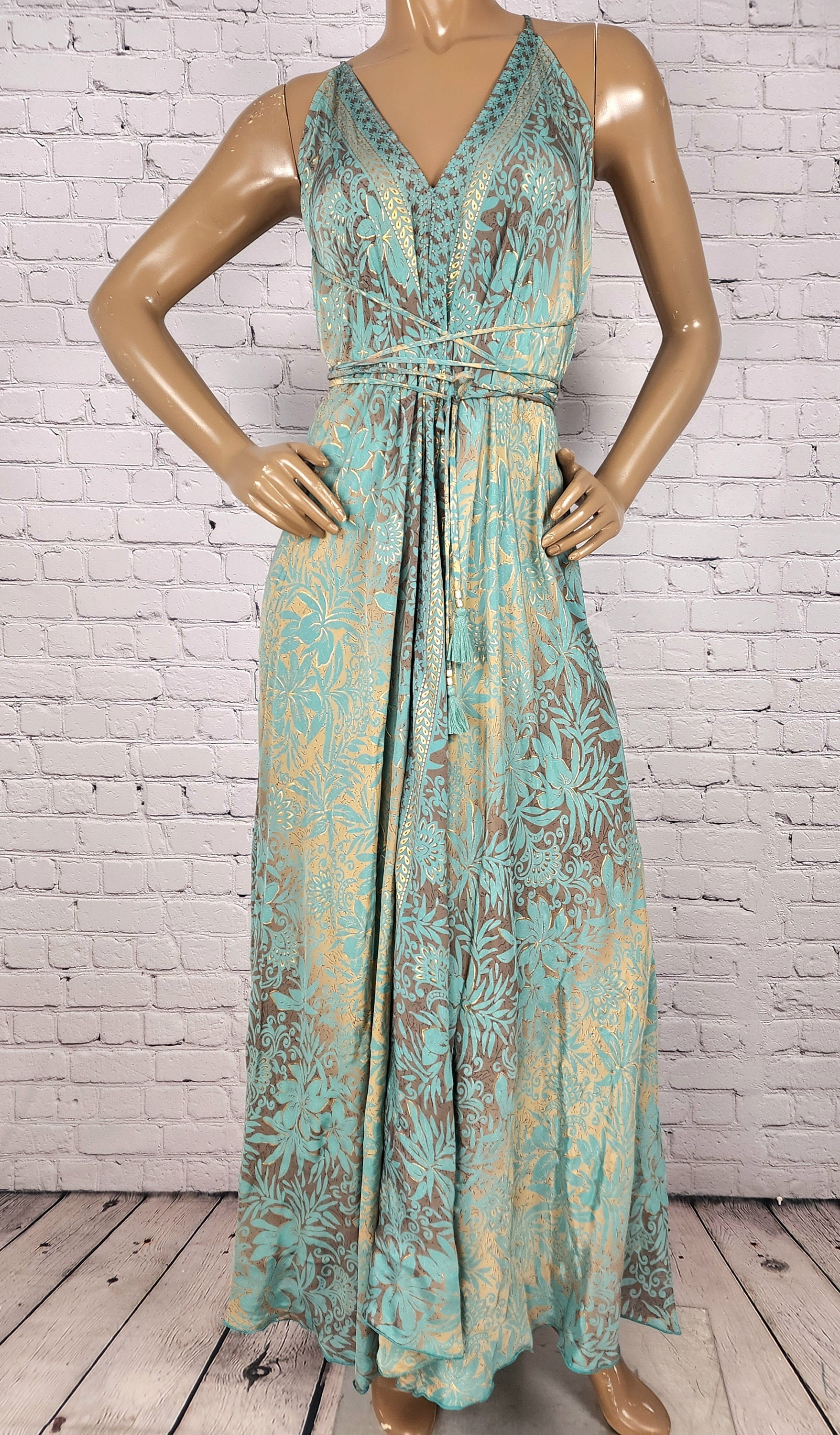 long boho maternity dress Momyknows Boho Lace Summer Maternity Dress Perfect for Outdoor Photoshoots White / L main image 0