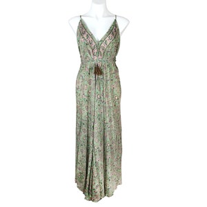Boho Silk Dress/Casual Bohemian Halter dress/Beach Summer Dress/Silk boho dress/ Evening Dress/ Silk/Maxi Bohemian Dress/ Open Back Dress