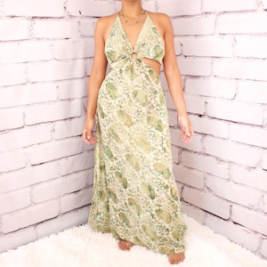 Maxi Boho dress/ Sexy Bohemain dress/ Party dress
