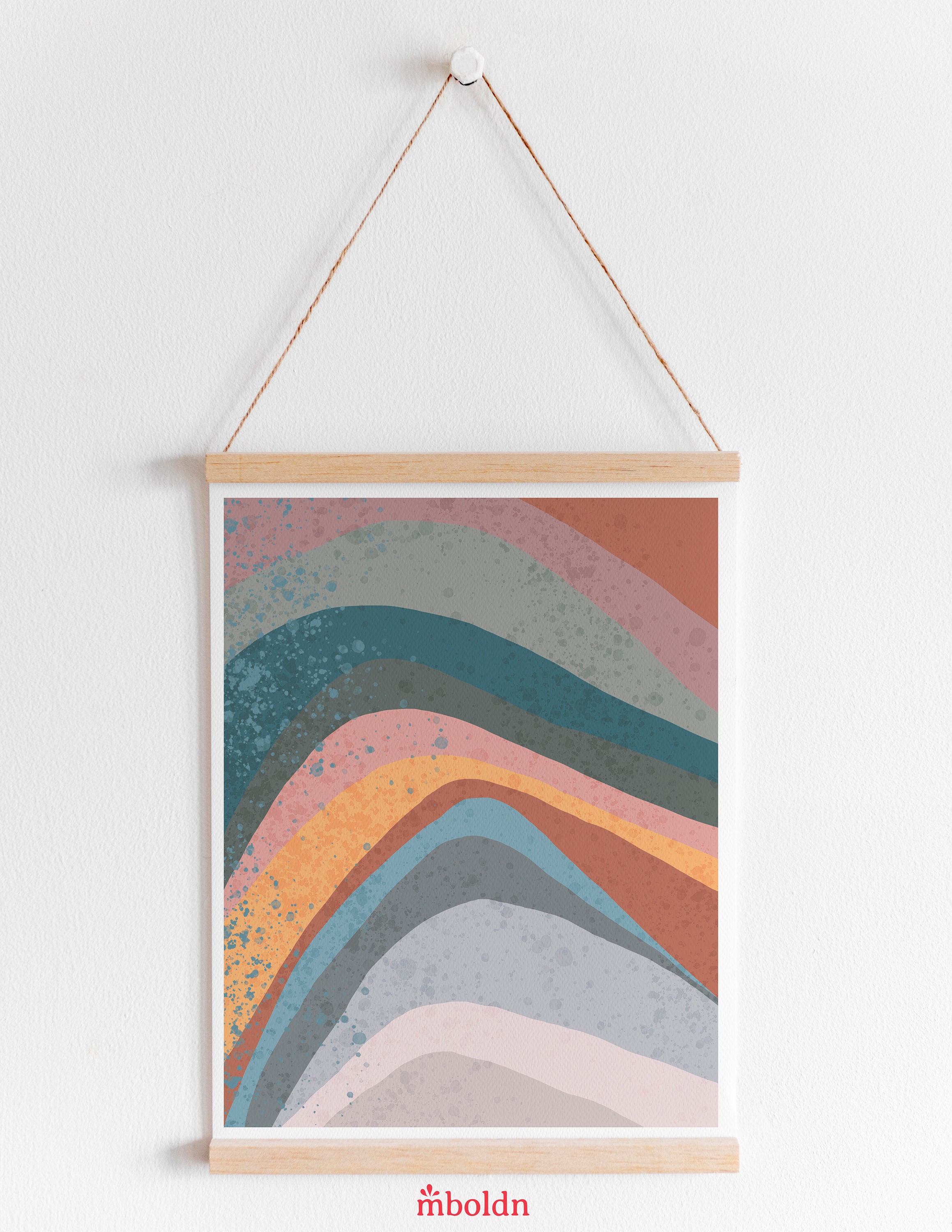 Nature Inspired Abstract Art Minimalist Decor Abstract Etsy