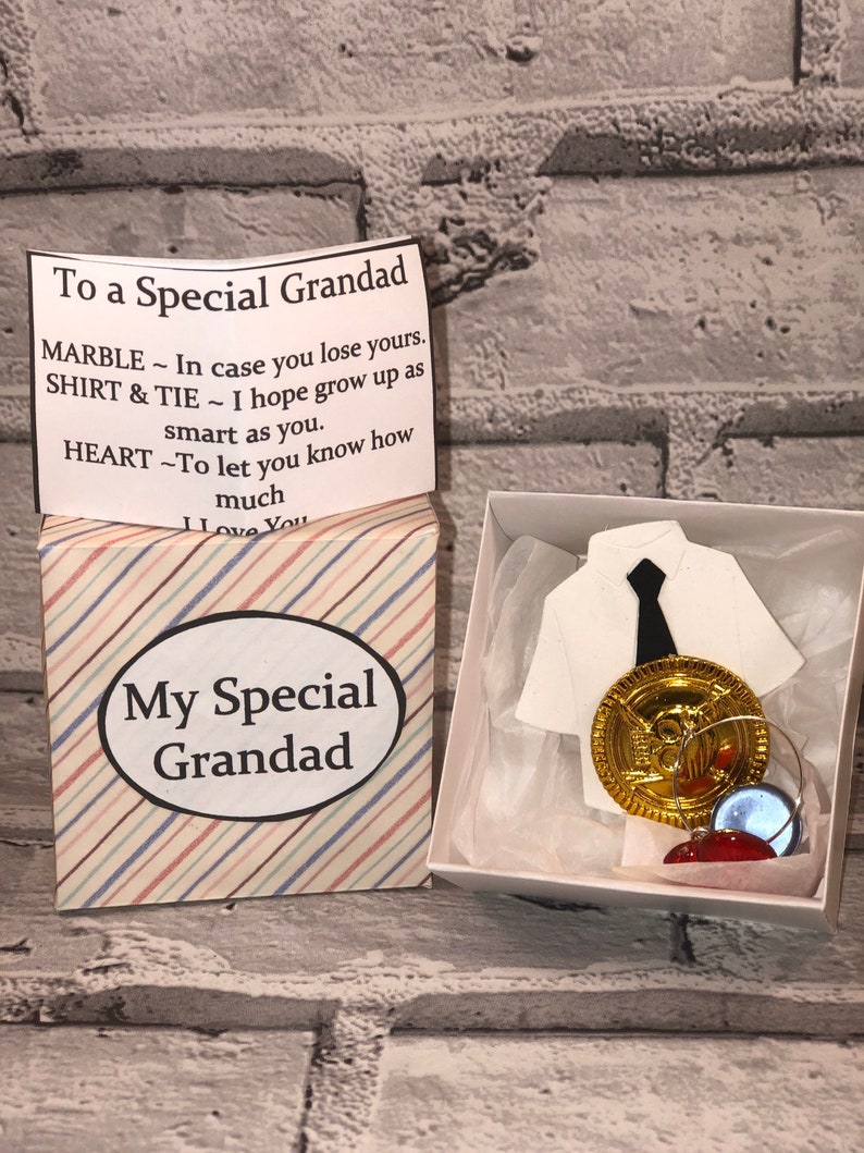 My Special Grandad Box Sentimental gift fathers Day Etsy
