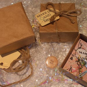1940's Make Do & Mend Box Wedding favours, Handmade gifts image 1